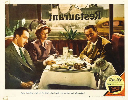 song of the thin man lobby card #3