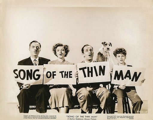 song of the thin man 1947 publicity still photo s1402-19