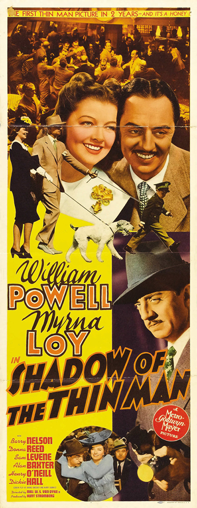 shadow of the thin man us insert movie poster