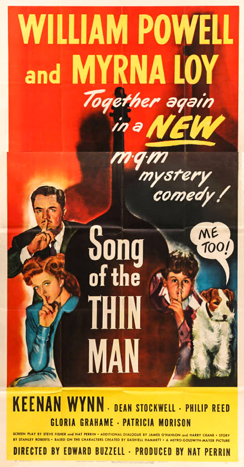 after the thin man us 3 sheet movie poster