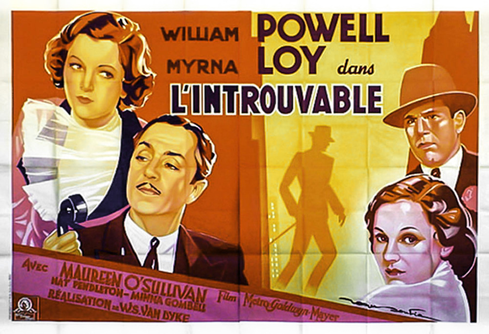 the thin man french double grande affiche movie poster